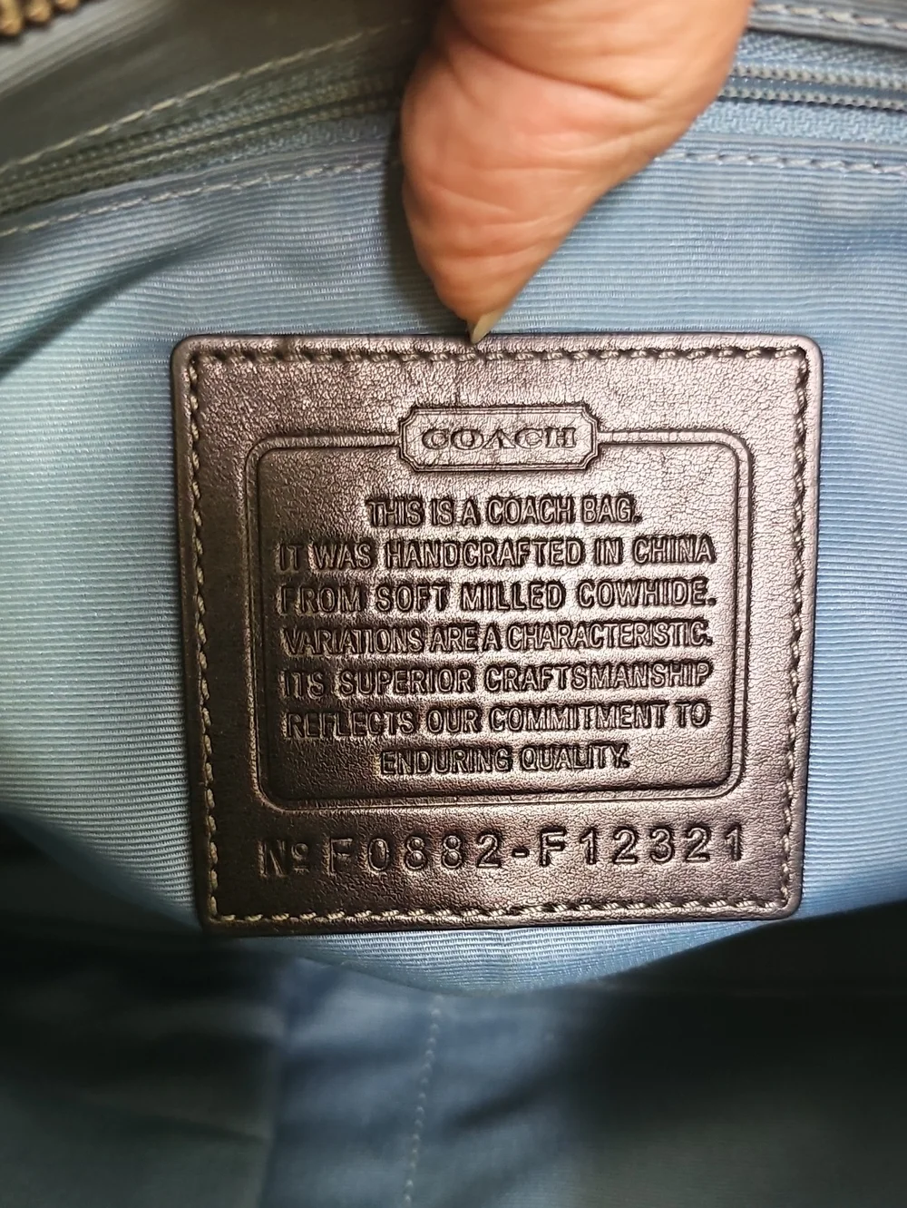 COACH F12321 SM SOHO DUFFEL BAG BFPM-07-087